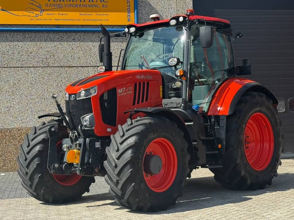 Tractor Kubota M7173 P-KVT, GPS RTK, frontlinkage + PTO, 2021!!