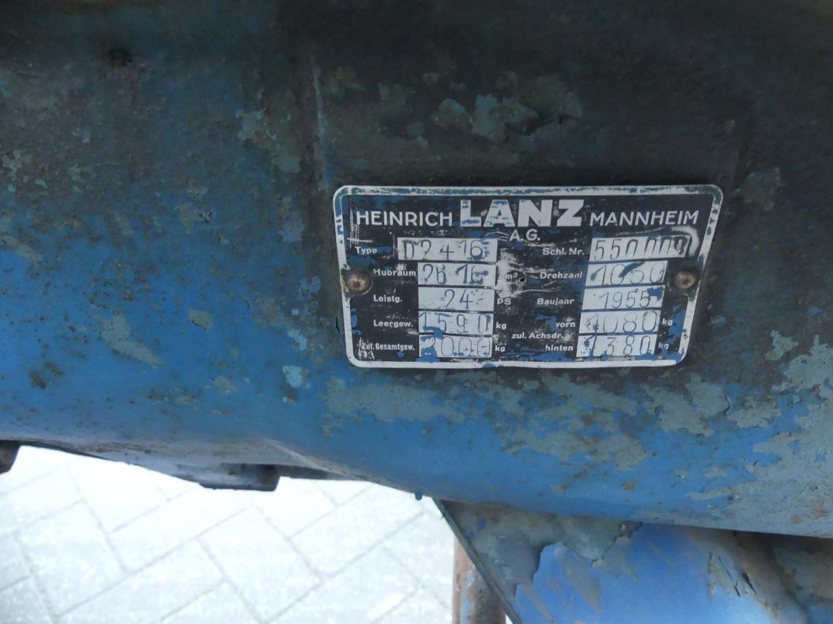 Tractor Lanz-Bulldog D2416