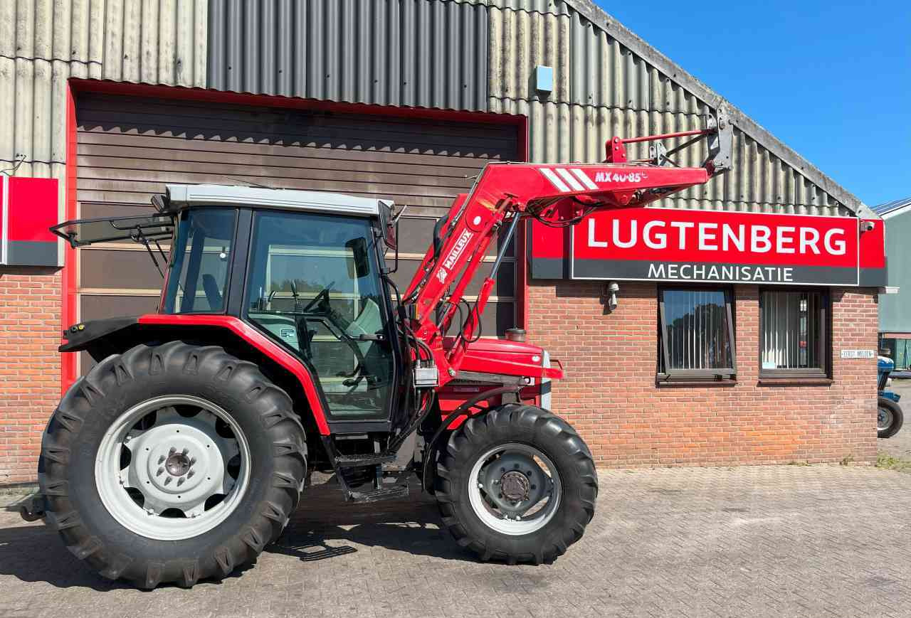 Tractor Massey Ferguson 6140 Dynashift met Mailleux voorlader tractoren
