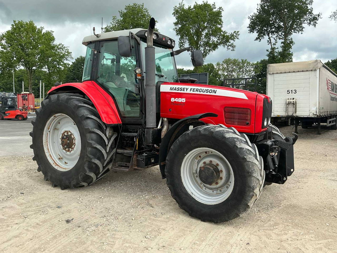 Tractor Massey Ferguson 6495 Dynashift