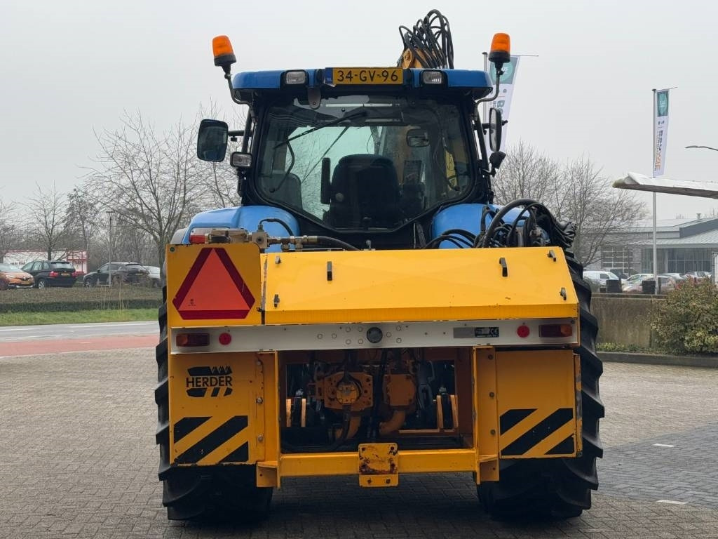 Tractor New Holland T6080 Power Command met Herder MBK513LSH!