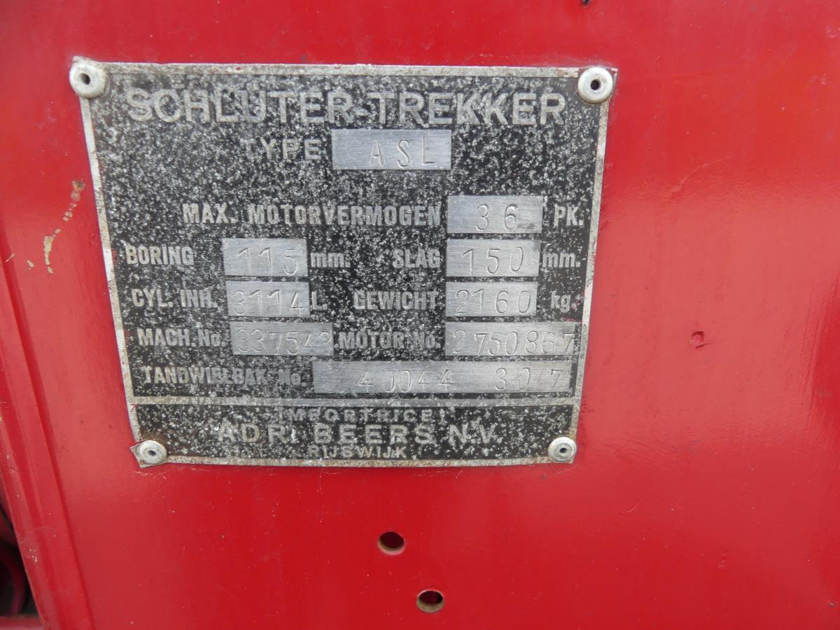 Tractor Schlüter ASL