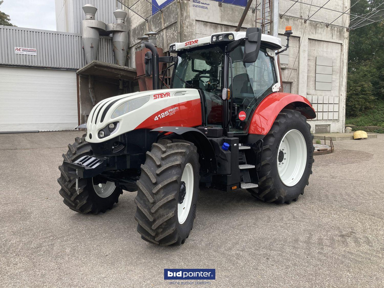 Tractor Steyr 4125 profi CVT