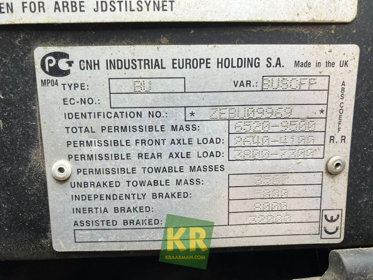 Tractor T6.160 New Holland