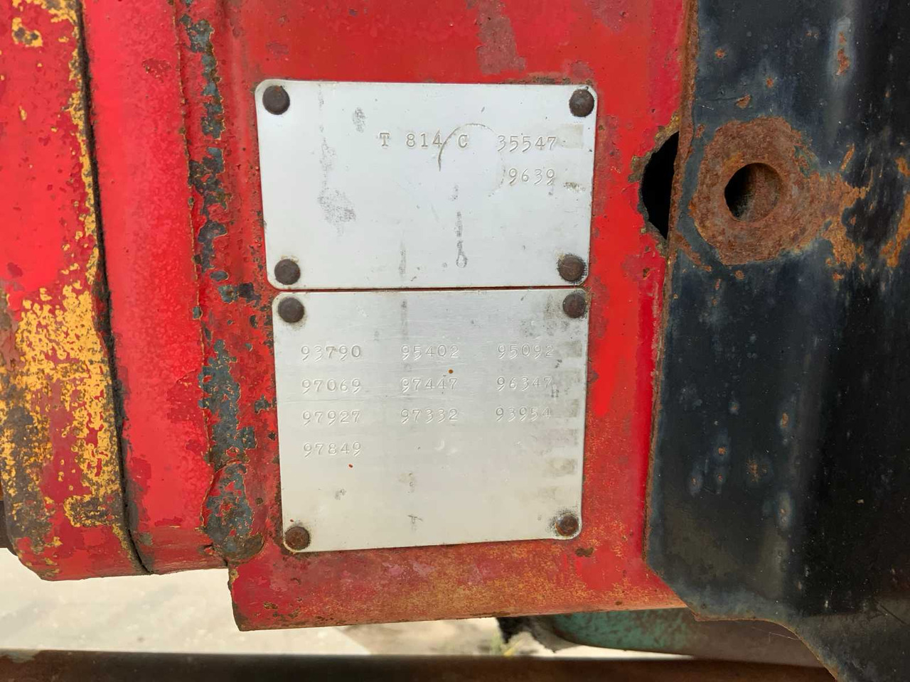 Tractor Volvo BM T 814 C