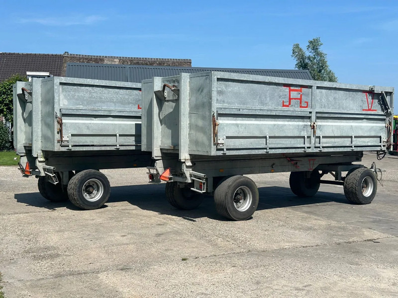 Tuinfrees MULDER Container schamelkarren graankarren Kippers Container balenwagen
