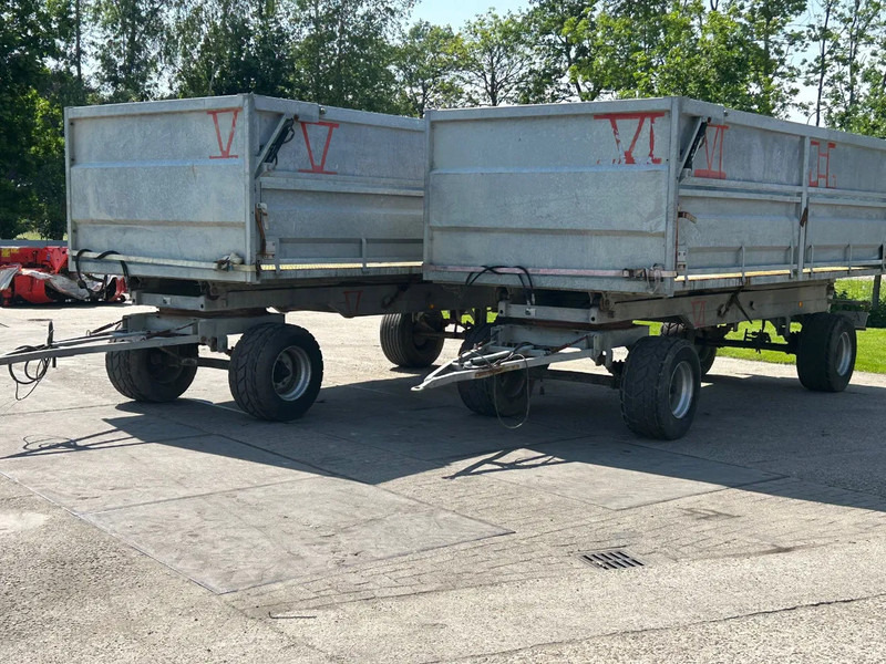 Tuinfrees MULDER Container schamelkarren graankarren Kippers Container balenwagen