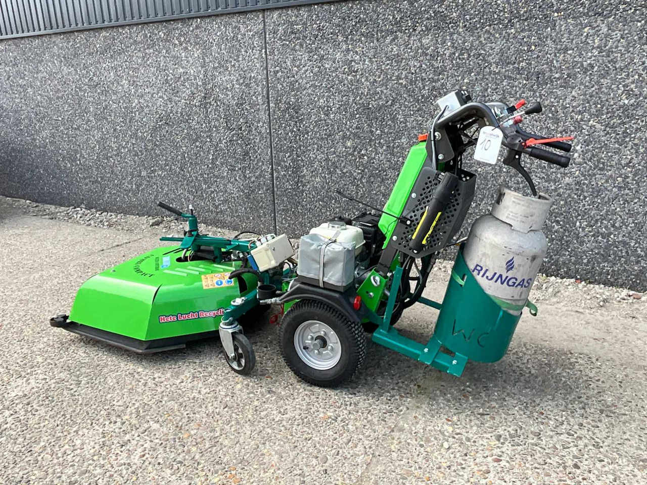 Tuinmachine 2016 Kersten / Weed Control Tractton Compact / Air Combi Compact