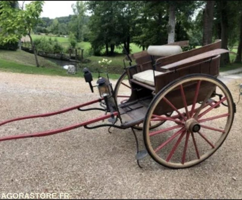 Tuinmachine Caleche - Charette d'époque