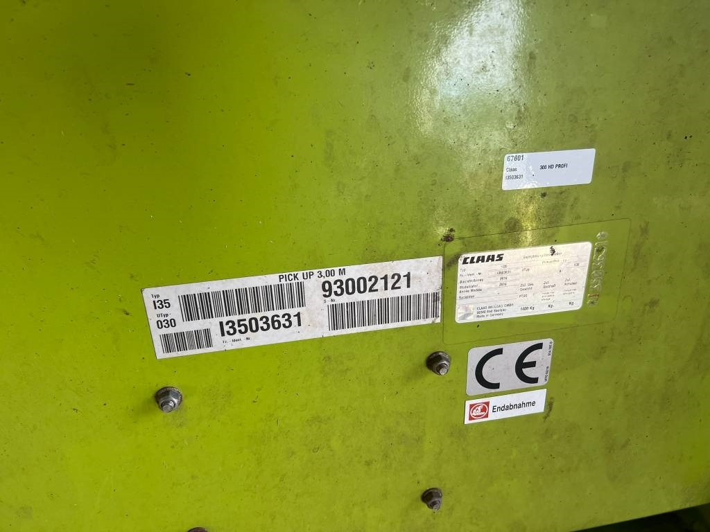 Tuinmachine Claas PU 300 HD