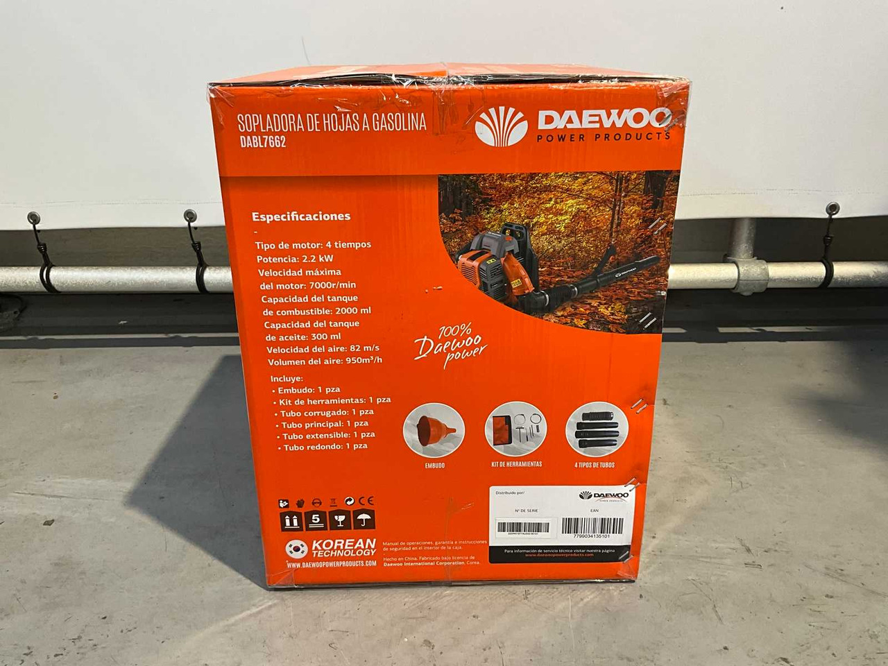 Tuinmachine Daewoo DABL7662