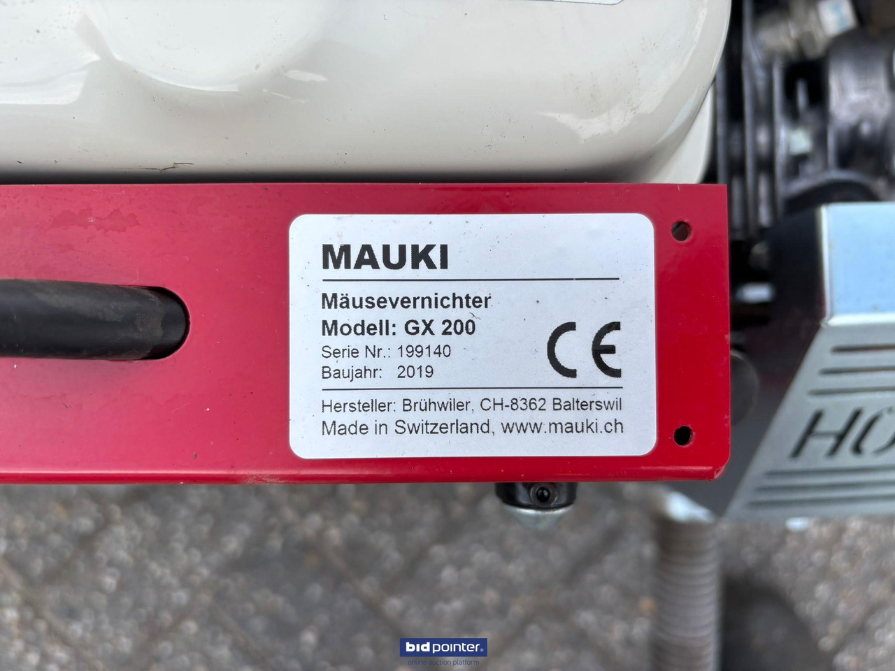 Tuinmachine Mauki mollenbestrijder /  mollenverdelger / muizenverdelger