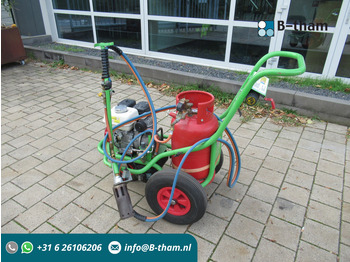 Tuinmachine Weed Control Air Trolly Pack Onkruidbrander LPG Mobiel