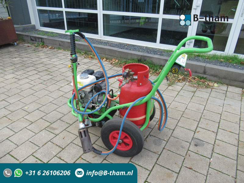 Tuinmachine Weed Control Air Trolly Pack Onkruidbrander LPG Mobiel