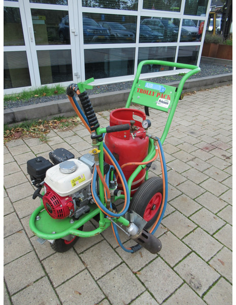 Tuinmachine Weed Control Air Trolly Pack Onkruidbrander LPG Mobiel