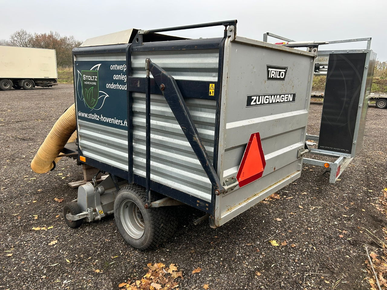 Veeteelt materiaal AC Trilo Vacuum Sweepers opraapwagen SG 200