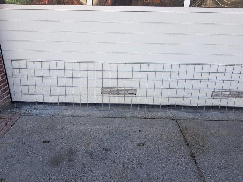 Veeteelt materiaal Gegalvaniseerde draad staalmatten gaaspanelen