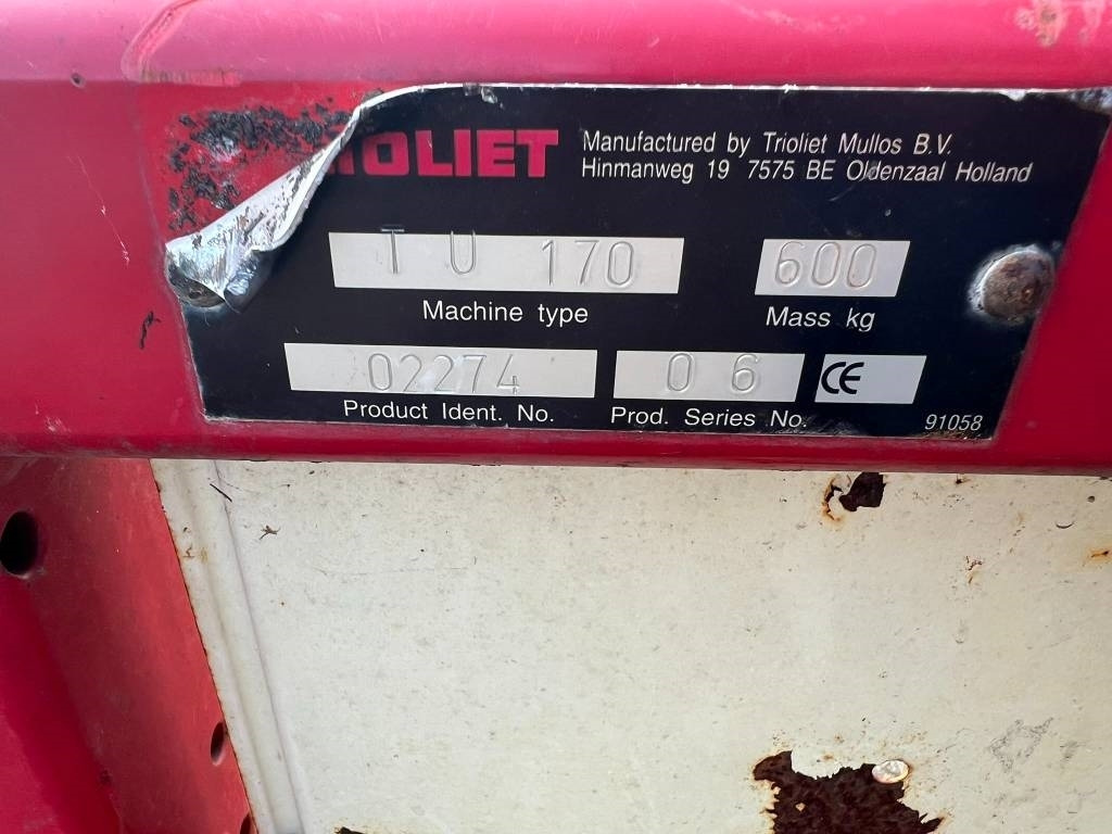 Veeteelt materiaal Trioliet Stro/gras vork