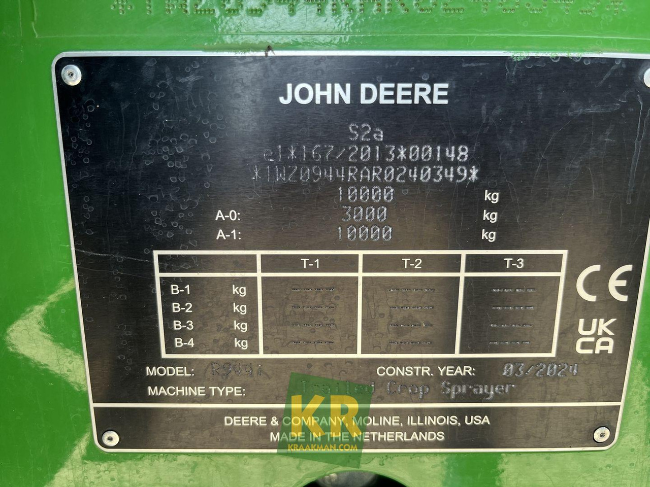 Veldspuit R944I John Deere