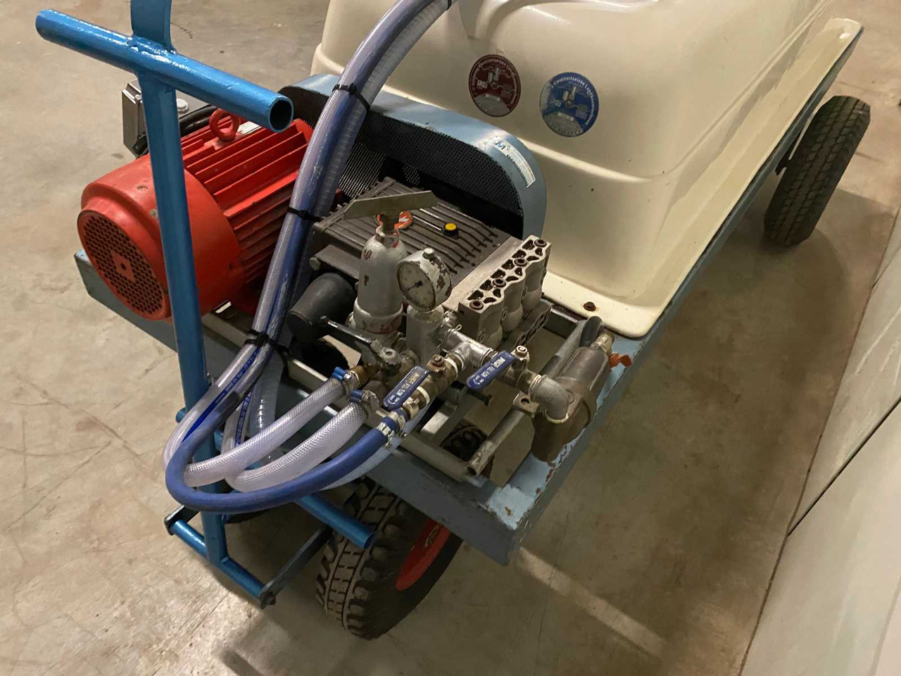 Veldspuit Spray trolley with reel