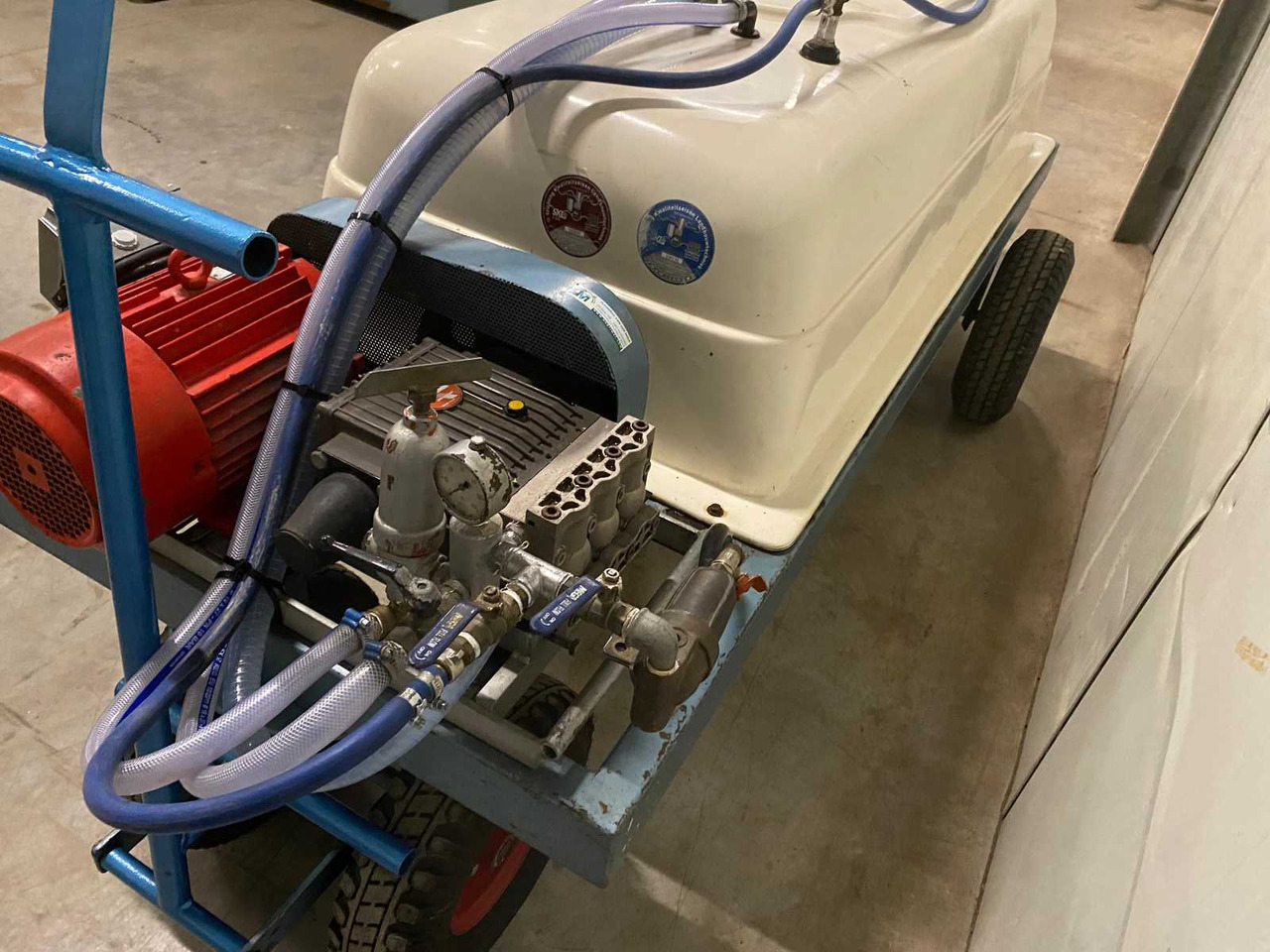 Veldspuit Spray trolley with reel