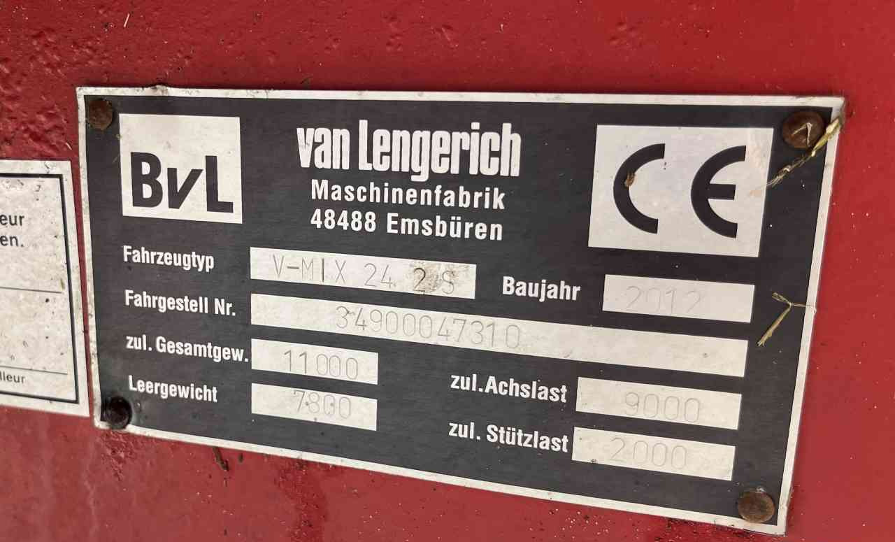 Voermengwagen BVL V-Mix 24-2S Voermengwagen voermachines