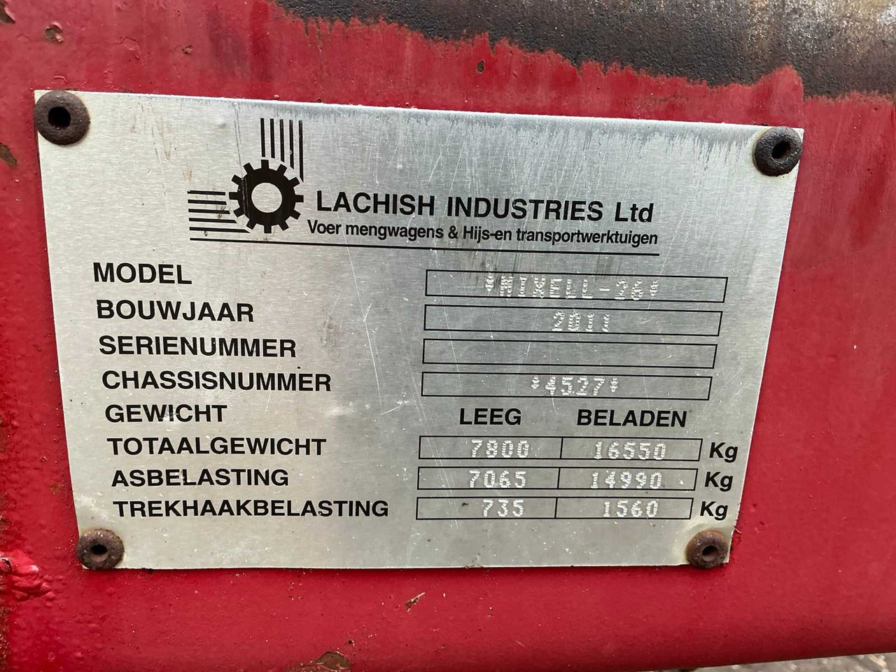 Voermengwagen RMH Mixell 26