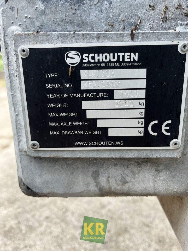 Voermengwagen Schouten VDW 130A