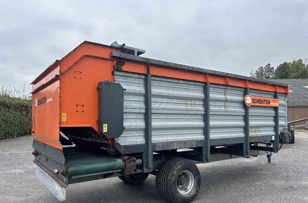 Voermengwagen Schouten VDW 210 A voerwagen, doseerwagen
