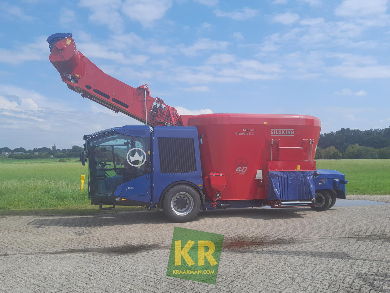 Voermengwagen Selfline Siloking