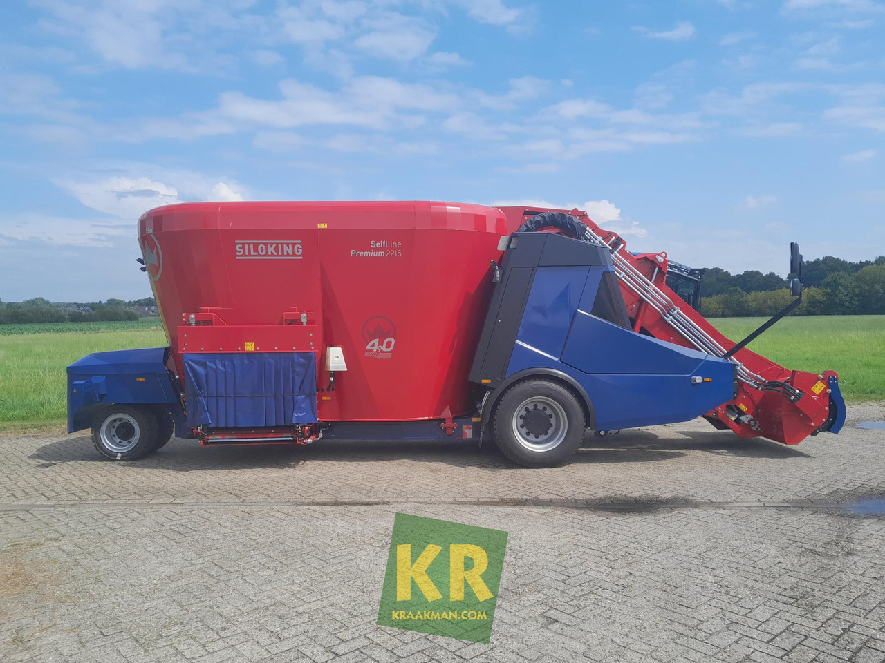 Voermengwagen Selfline Siloking