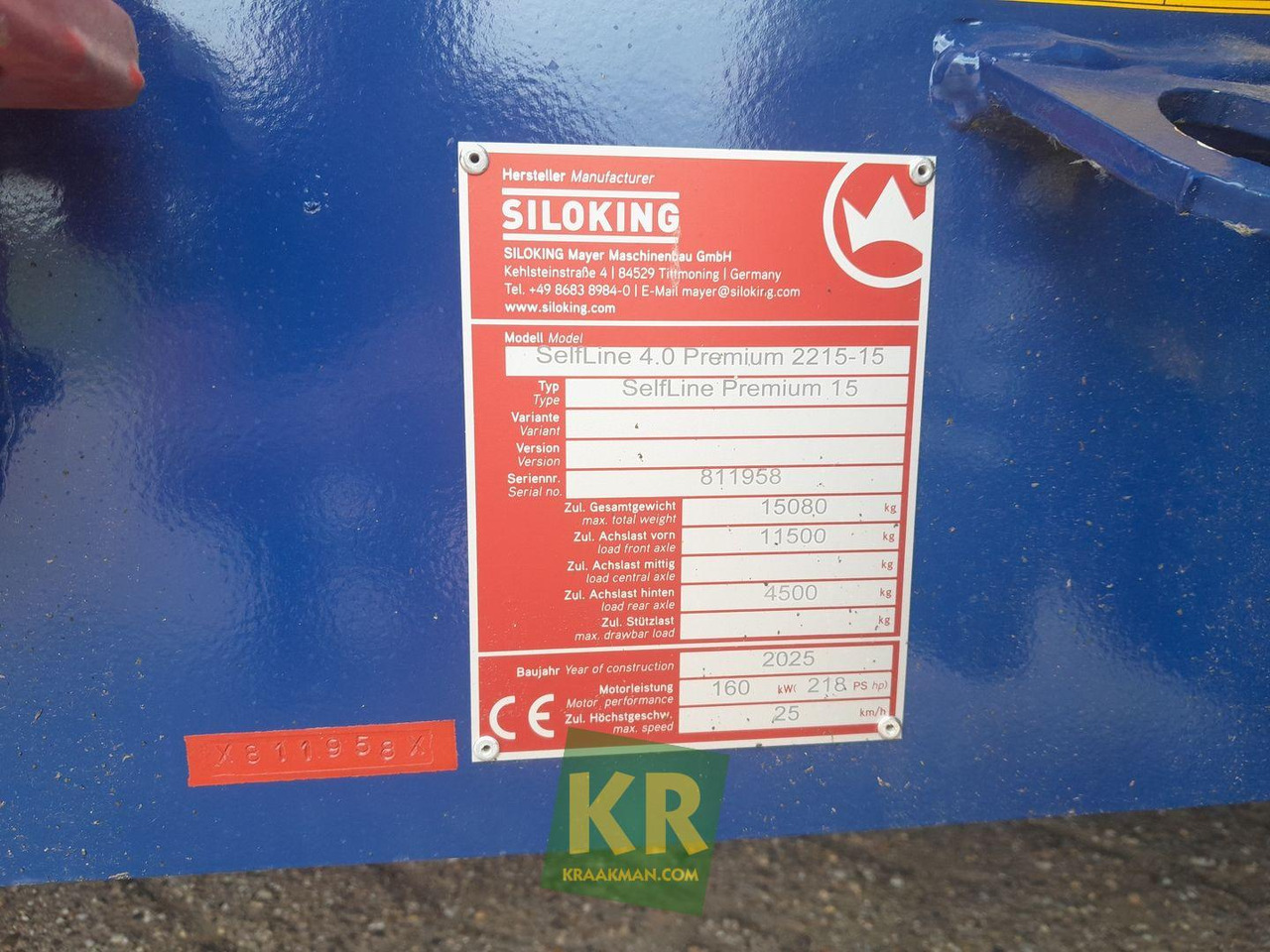 Voermengwagen Siloking Selfline