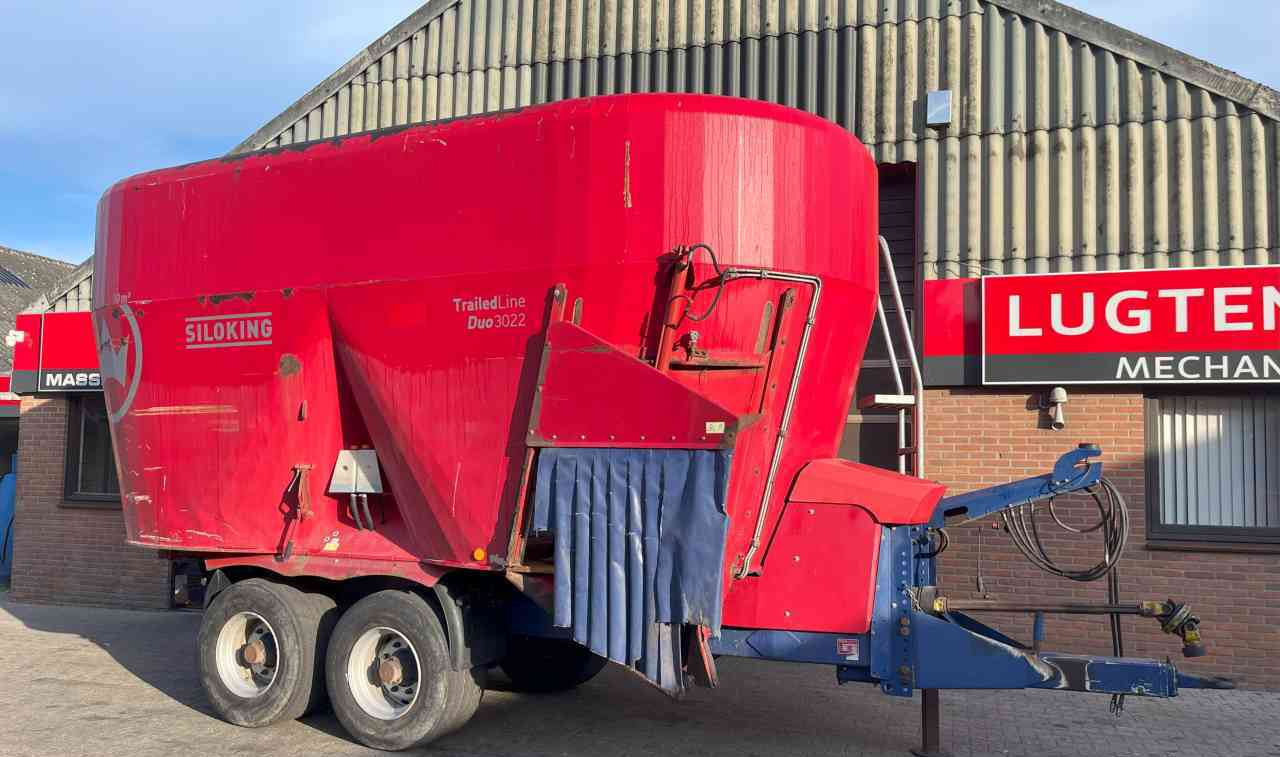 Voermengwagen Siloking TrailedLine Duo 3022-30 Voermengwagen voermachines