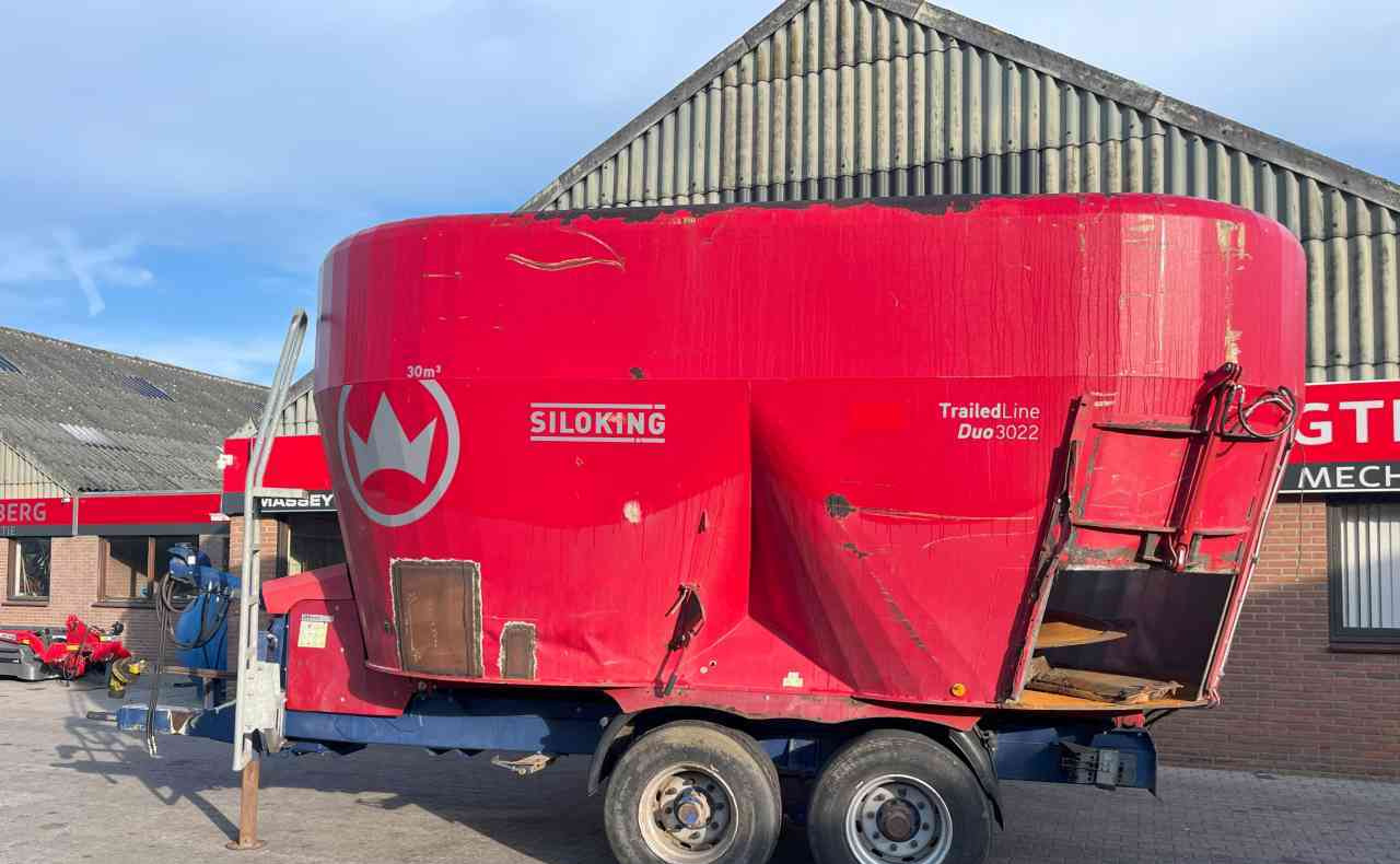 Voermengwagen Siloking TrailedLine Duo 3022-30 Voermengwagen voermachines
