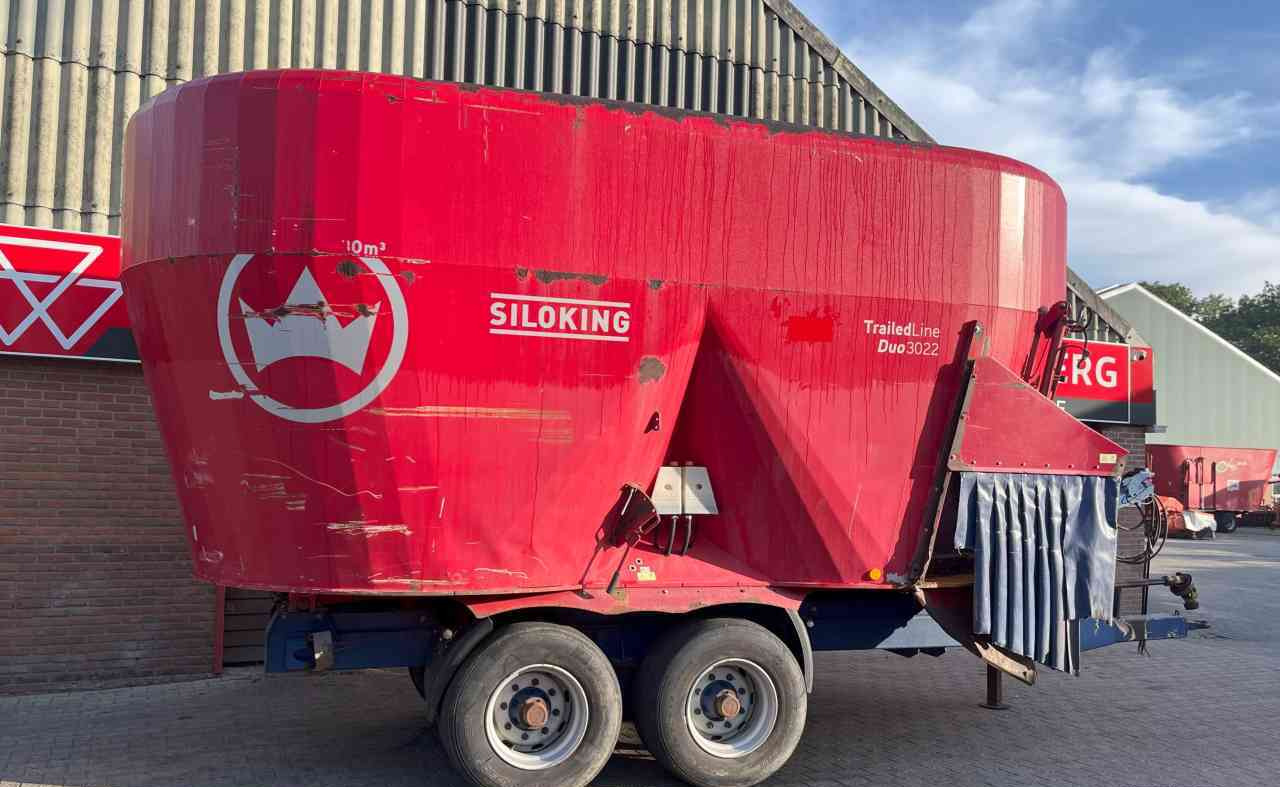 Voermengwagen Siloking TrailedLine Duo 3022-30 Voermengwagen voermachines