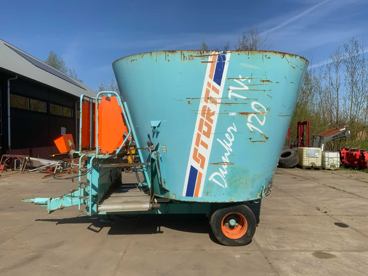 Voermengwagen Storti Dunker TVs 120