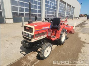 Mini tractor Yanmar F14D 4WD Compact Tractor, Rotovator: afbeelding 1