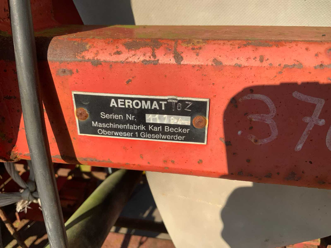 Zaai-/ Plantmachine Becker Aeromat T6Z