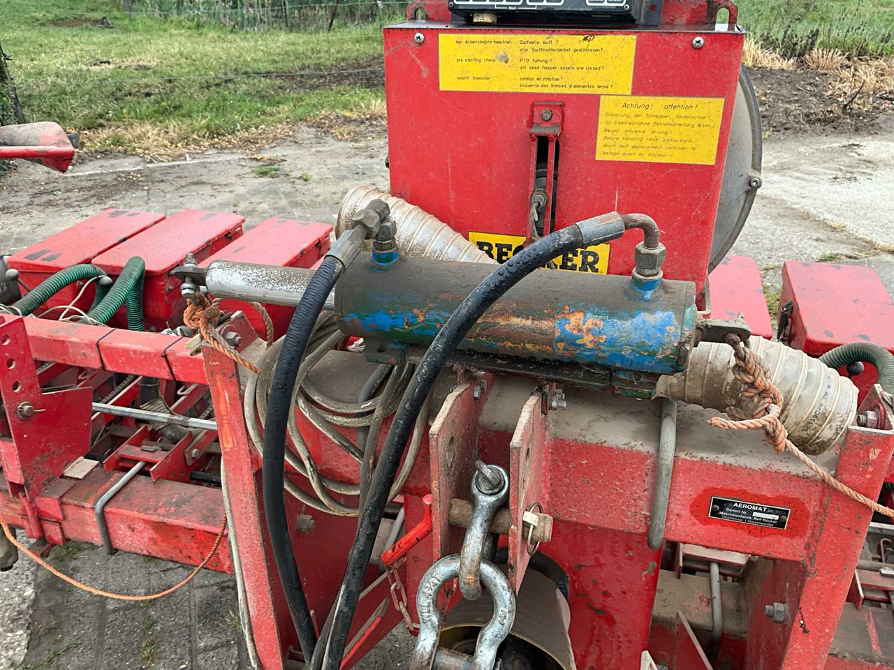 Zaai-/ Plantmachine Becker aeromat