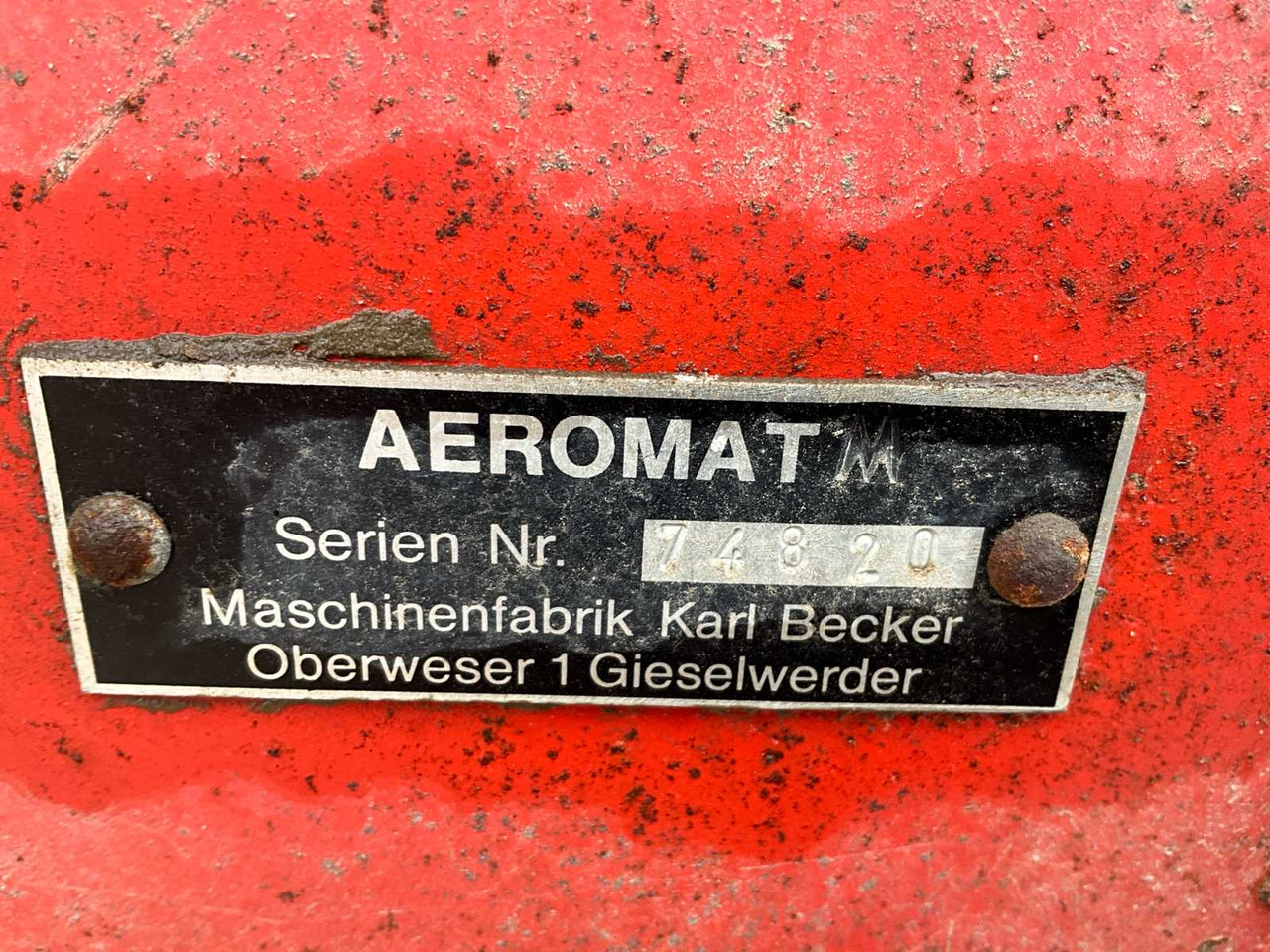 Zaai-/ Plantmachine Becker aeromat