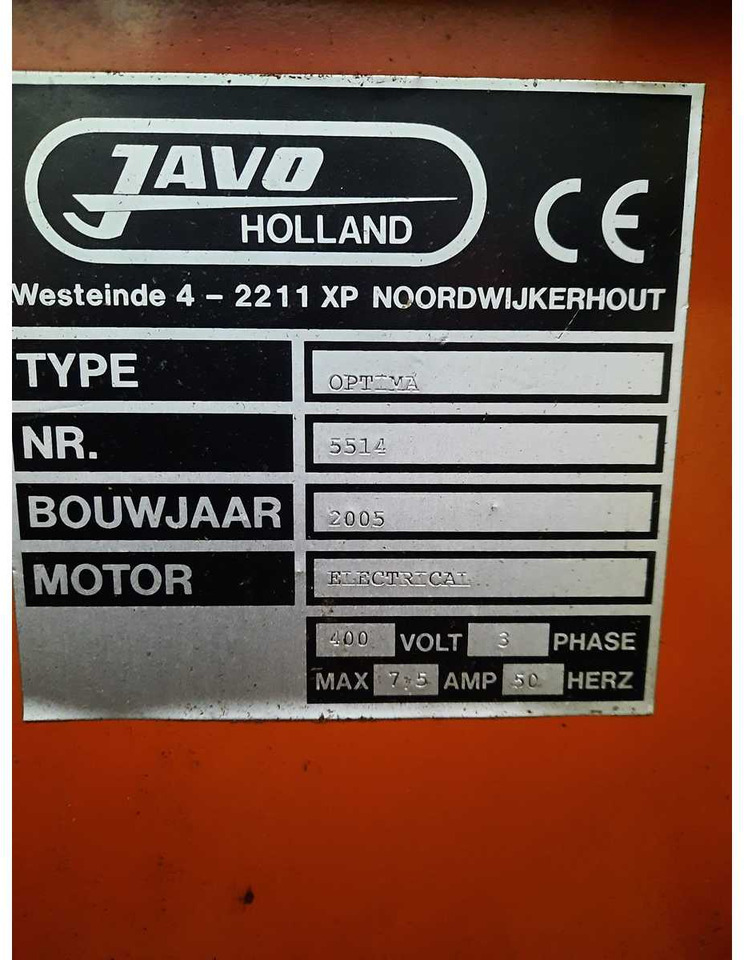 Zaai-/ Plantmachine Javo Optima