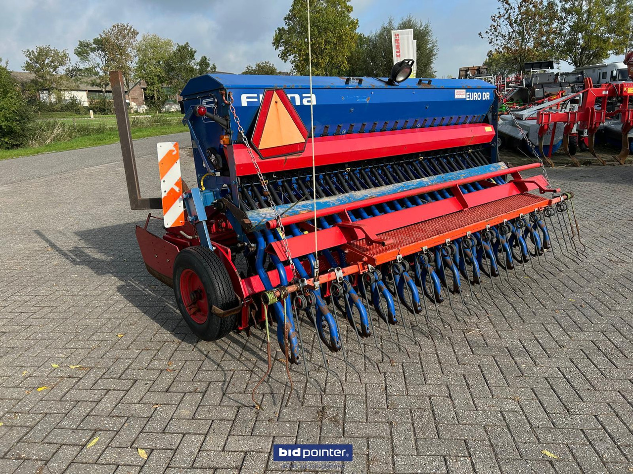 Zaaicombinatie Tulip rotorkopeg + Fiona zaaimachine Apollo DR