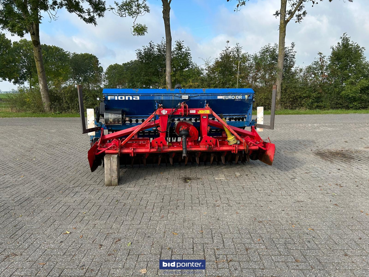 Zaaicombinatie Tulip rotorkopeg + Fiona zaaimachine Apollo DR