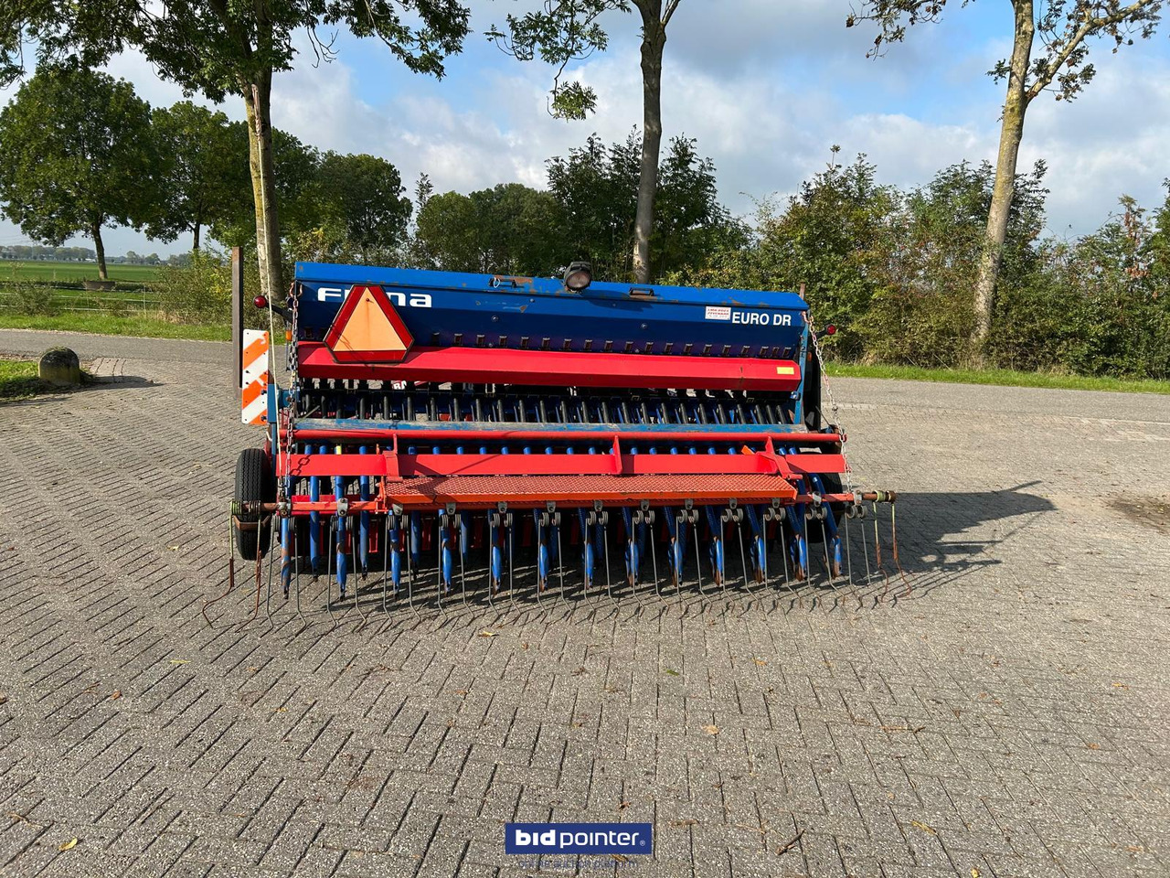 Zaaicombinatie Tulip rotorkopeg + Fiona zaaimachine Apollo DR