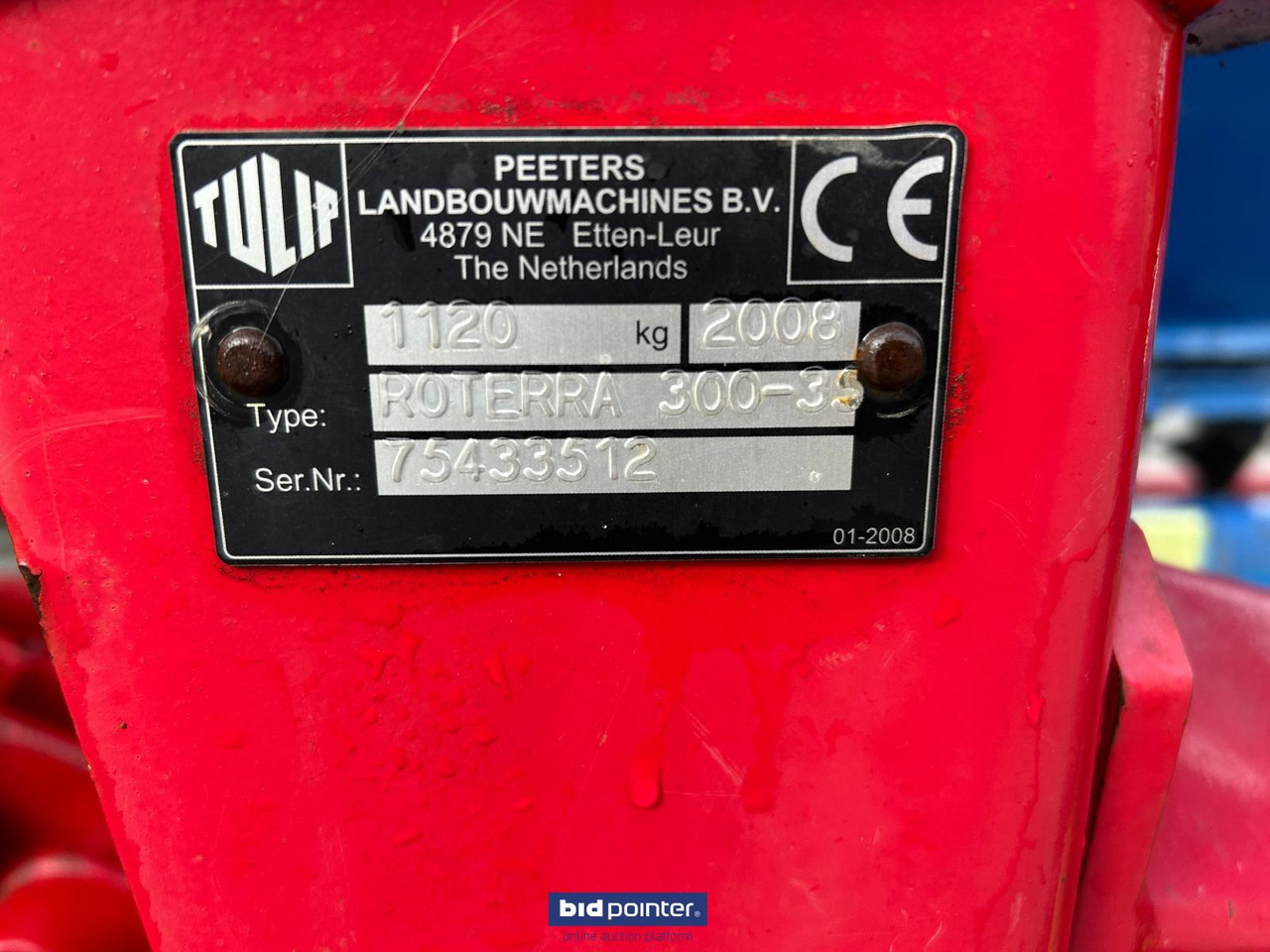 Zaaicombinatie Tulip rotorkopeg + Fiona zaaimachine Apollo DR