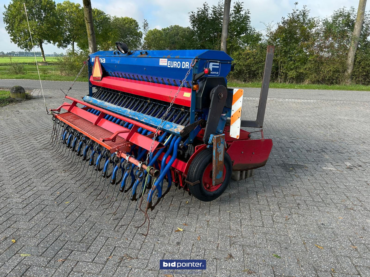 Zaaicombinatie Tulip rotorkopeg + Fiona zaaimachine Apollo DR