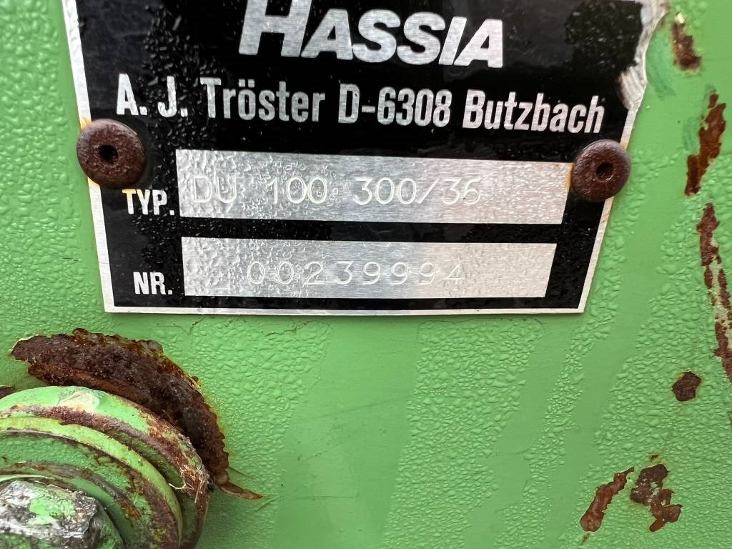 Zaaimachine Hassia DU 100 300/36 zaaimachine