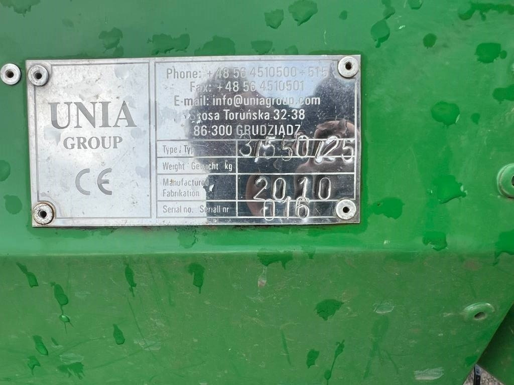 Zaaimachine Unia 3/550/25 zaaimachine