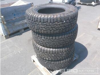  Nokian 265/70R17 Tyres (4 of) - band