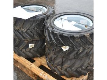  Tyres to suit Genie Lift (4 of) c/w Rims - band